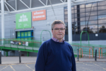 Sir Robert Buckland MP outside of the Link Centre in Swindon