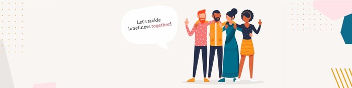 Let's Tackle Loneliness Together Logo