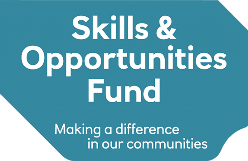 RBS, Robert Buckland MP, Funding, Skills and Opportunities Fund