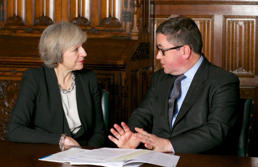 Robert Buckland MP with Prime Minister, Theresa May