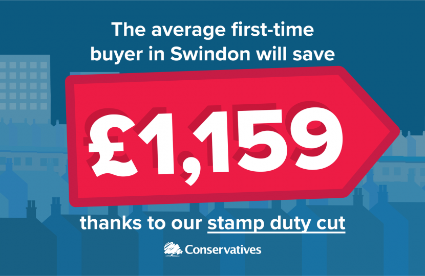 Swindon Stamp Duty Average Saving