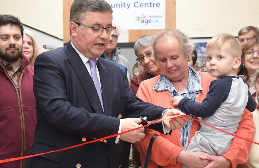 Robert Buckland QC MP Opening Toothill Community Centre - Calyx Pics