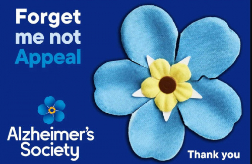 Alzheimer's Society Forget Me Not Campaign